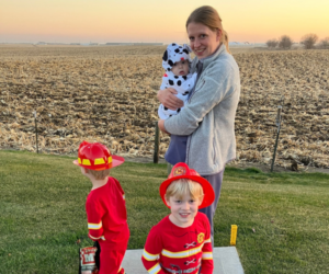 Laura Van Vertloo with family